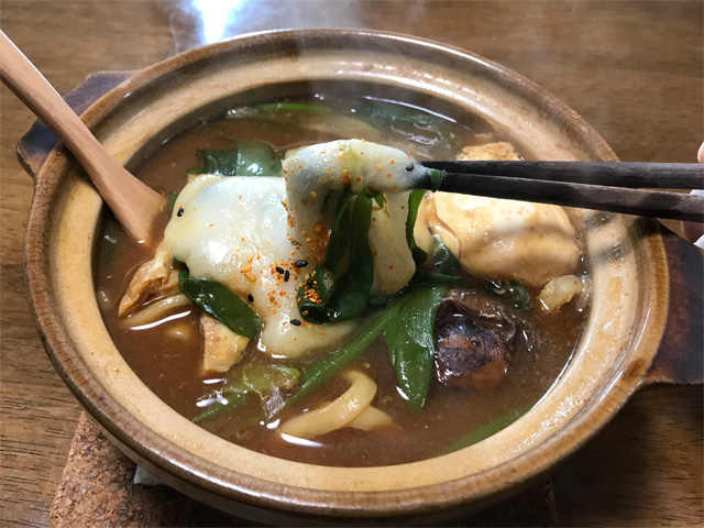 味噌煮込みうどん