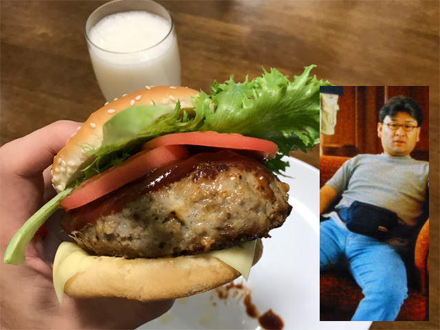 手作りハンバーガー