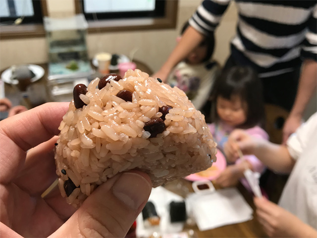 祝福のおにぎり三昧