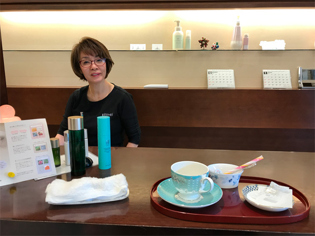 纐纈敏子さんとＫＯＴＥＥにて