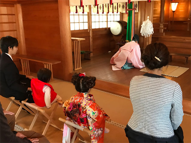 住吉神社で七五三