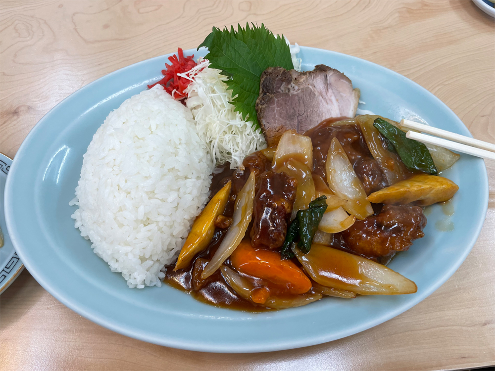 酢豚ランチ