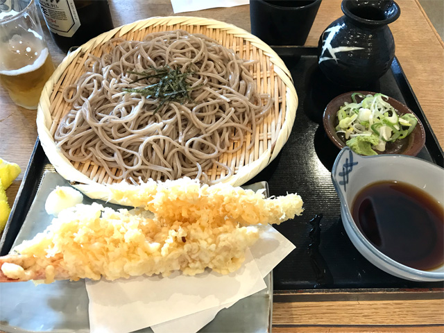 えび天ざるそば