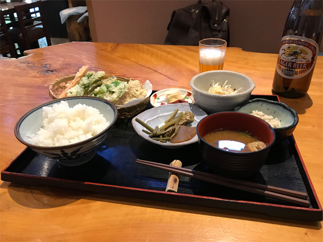 天ぷら定食