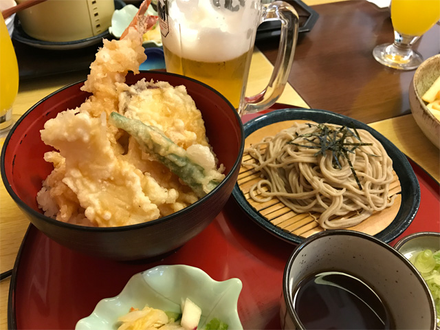 大海老天丼ランチ