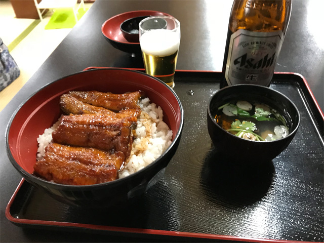カドヤのうなぎ丼
