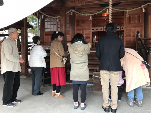 住吉神社に初詣