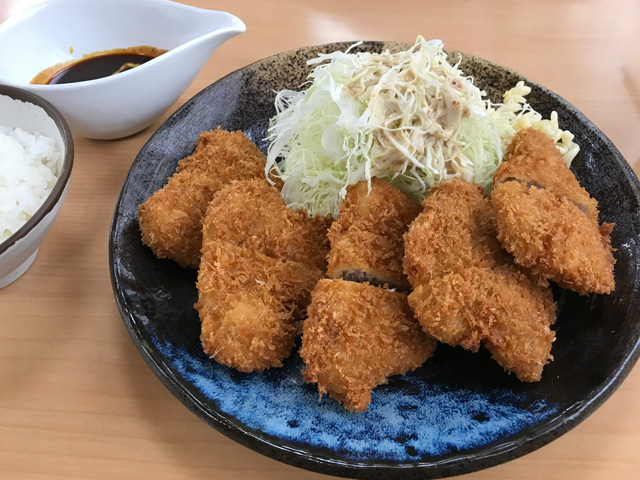 ひれかつライス