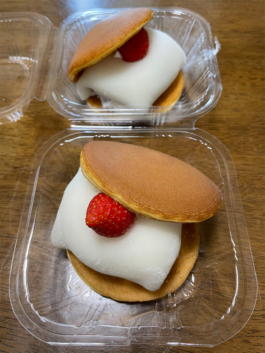 いちご大福どら焼き