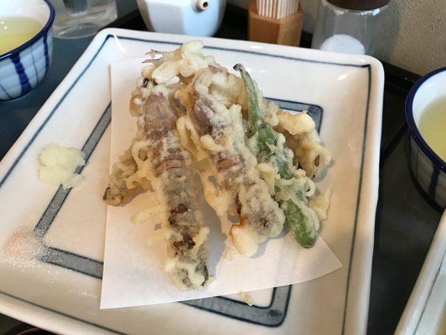 シャコの天ぷら
