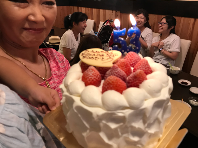 バースデーケーキ