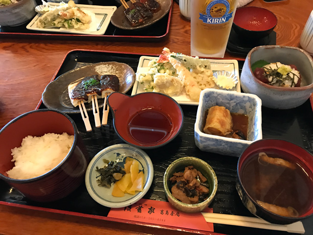 しの定食