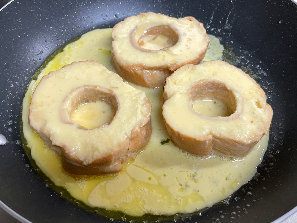車麩で作ったフレンチトースト