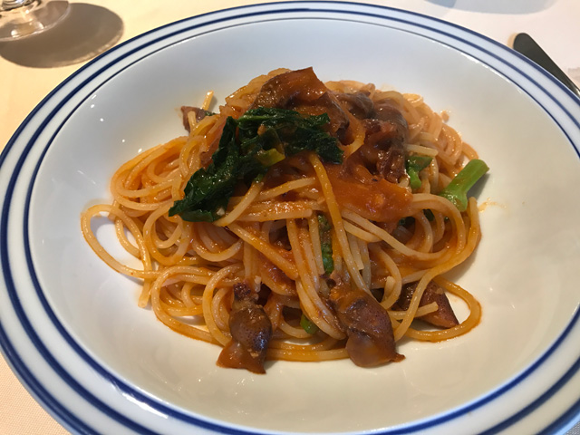 クチーナ・オルセッティーナのランチ