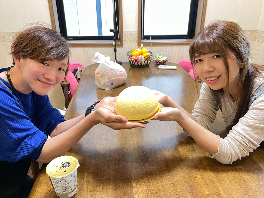 岐阜タカシマヤの大北海道展で買ったチーズスフレ