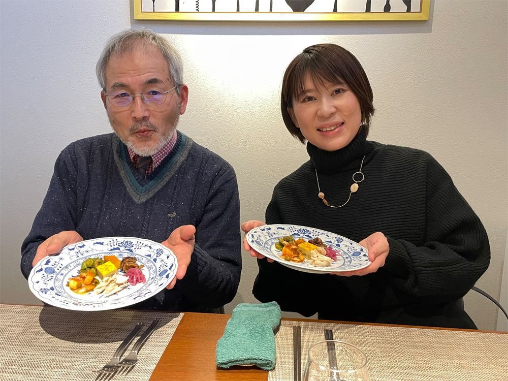 矢島友幸さんと金澤亜矢さん
