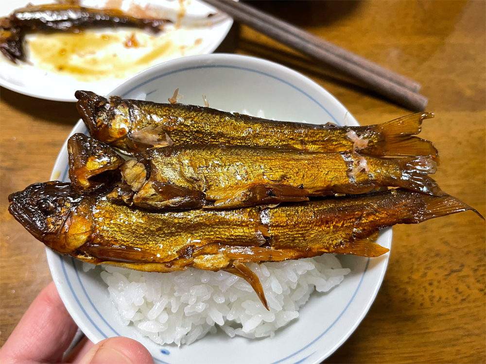 アユの甘露煮