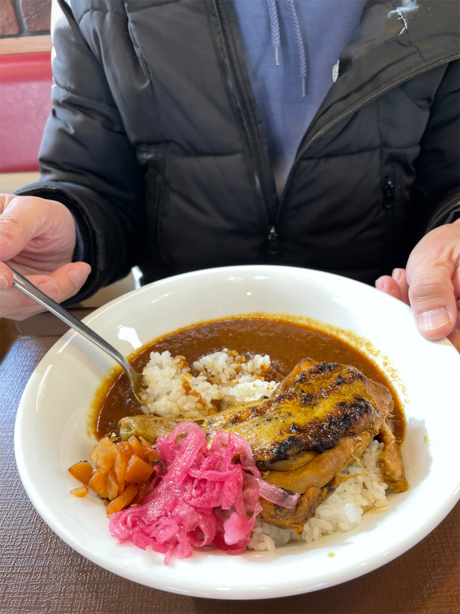 炭火焼きほろほろチキンカレー