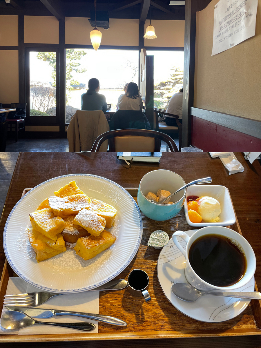 珈琲 蔵人珈蔵 岐阜店のフレンチトースト