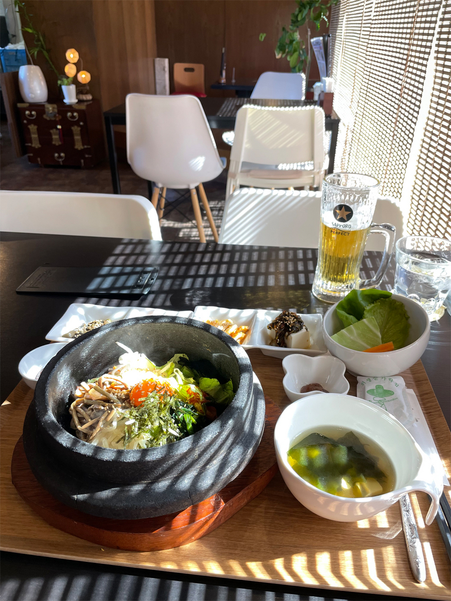 DUBU DUBUの石釜ビビンバ定食