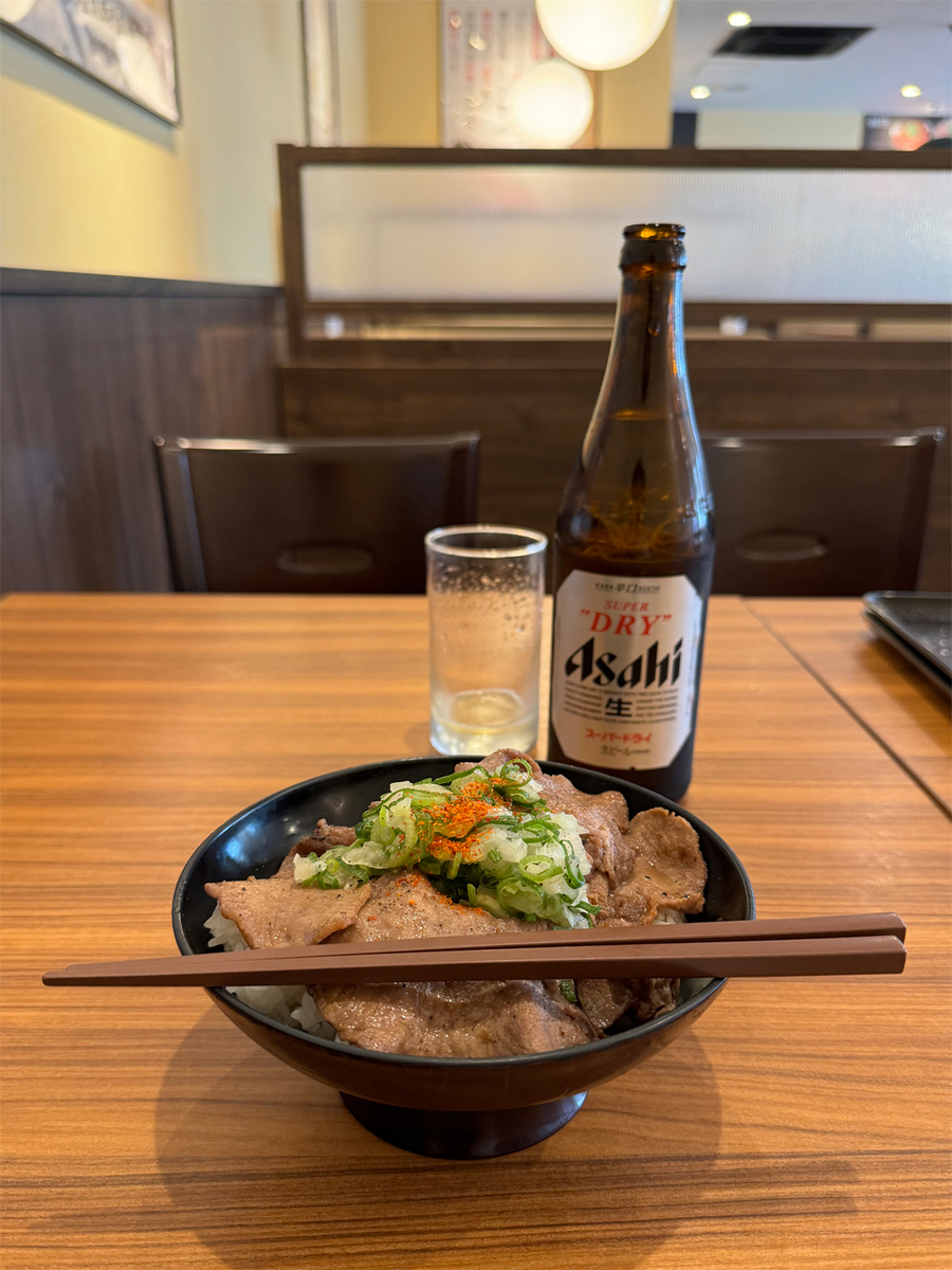 ねぎ塩牛タン丼