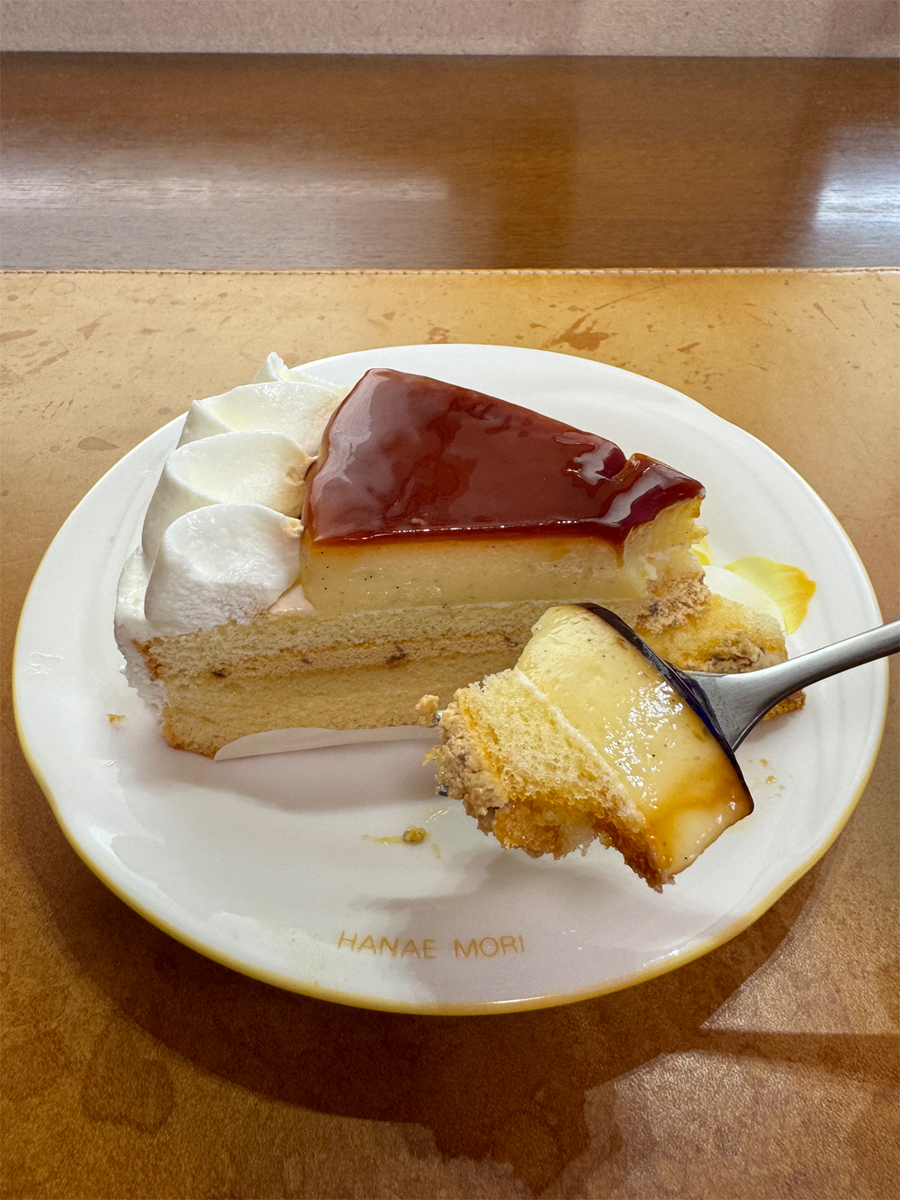プリンケーキ