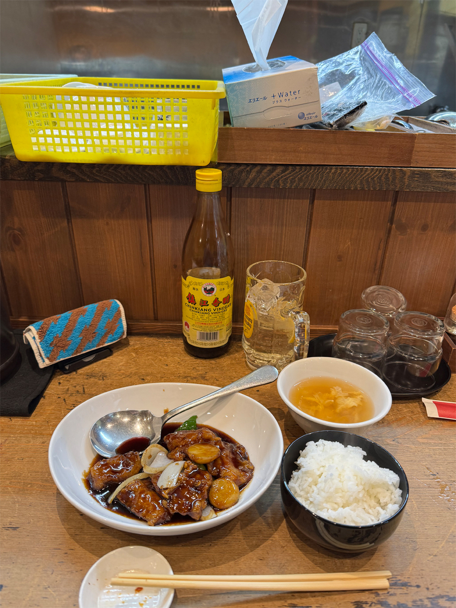 とろとろ肉鎮江黒酢すぶたセット