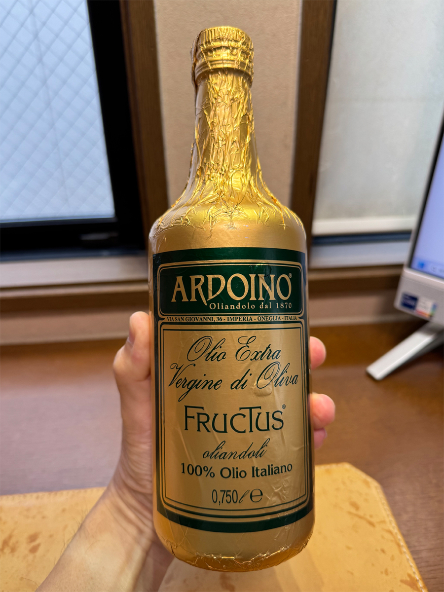 アルドイノ・エキストラヴァージン・オリーブオイル・フルクトゥス