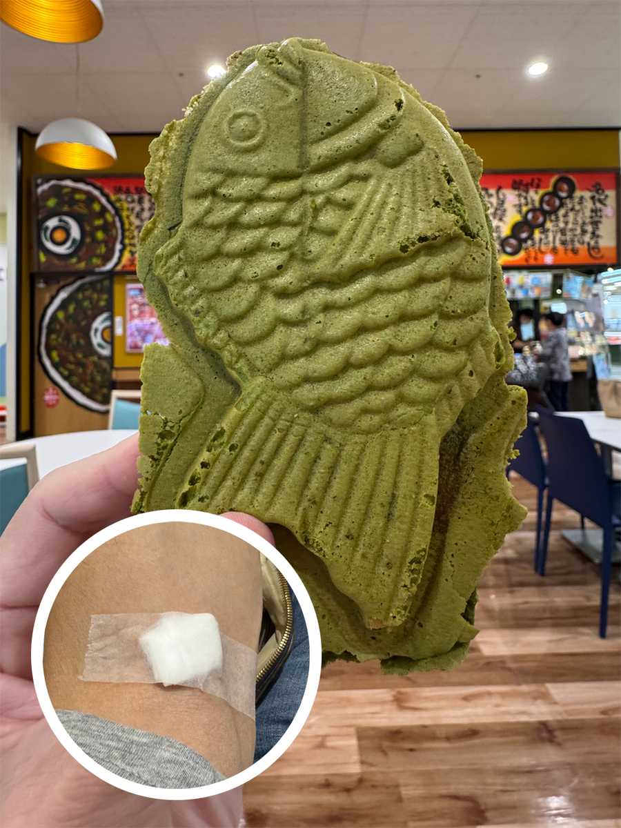 抹茶のたい焼き