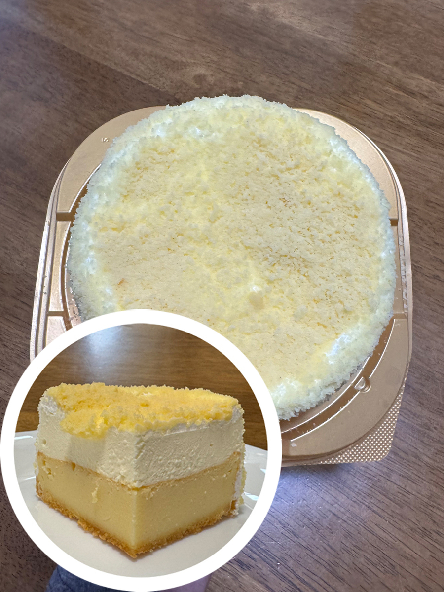 美味しさだけにこだわった２層のチーズケーキ