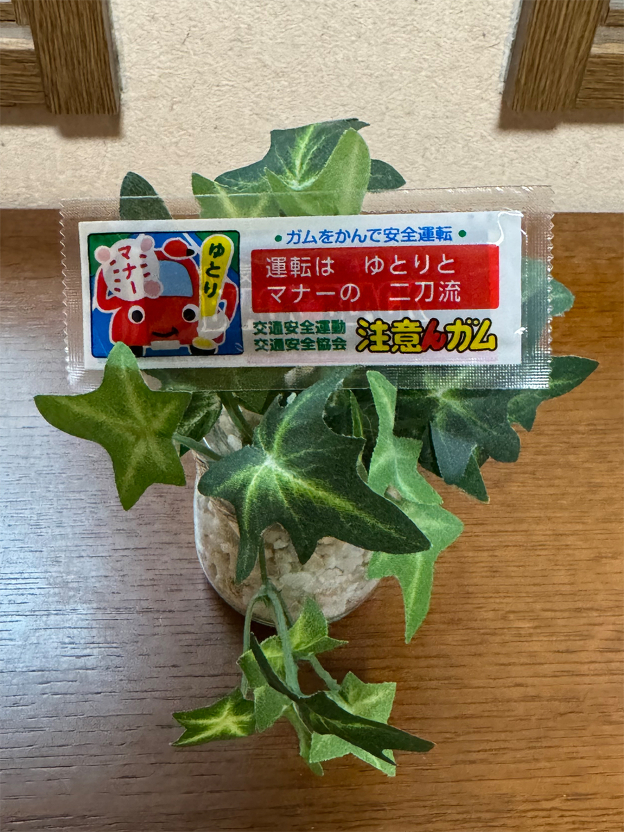 注意んガム