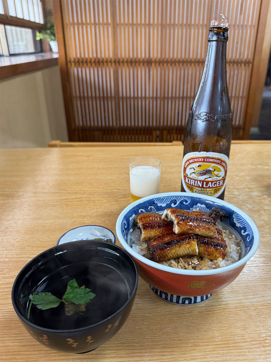 角丸の上鰻丼