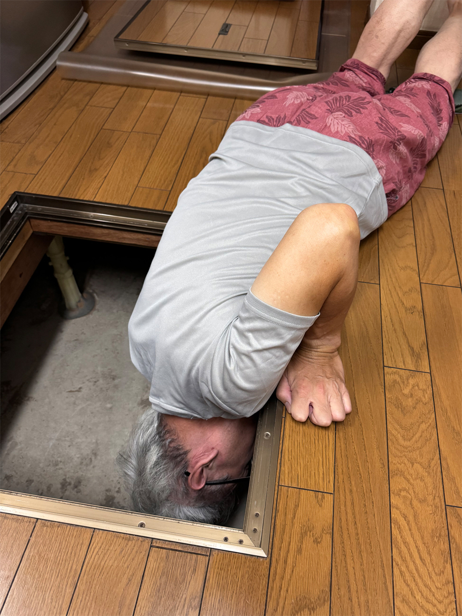 床下のチェック