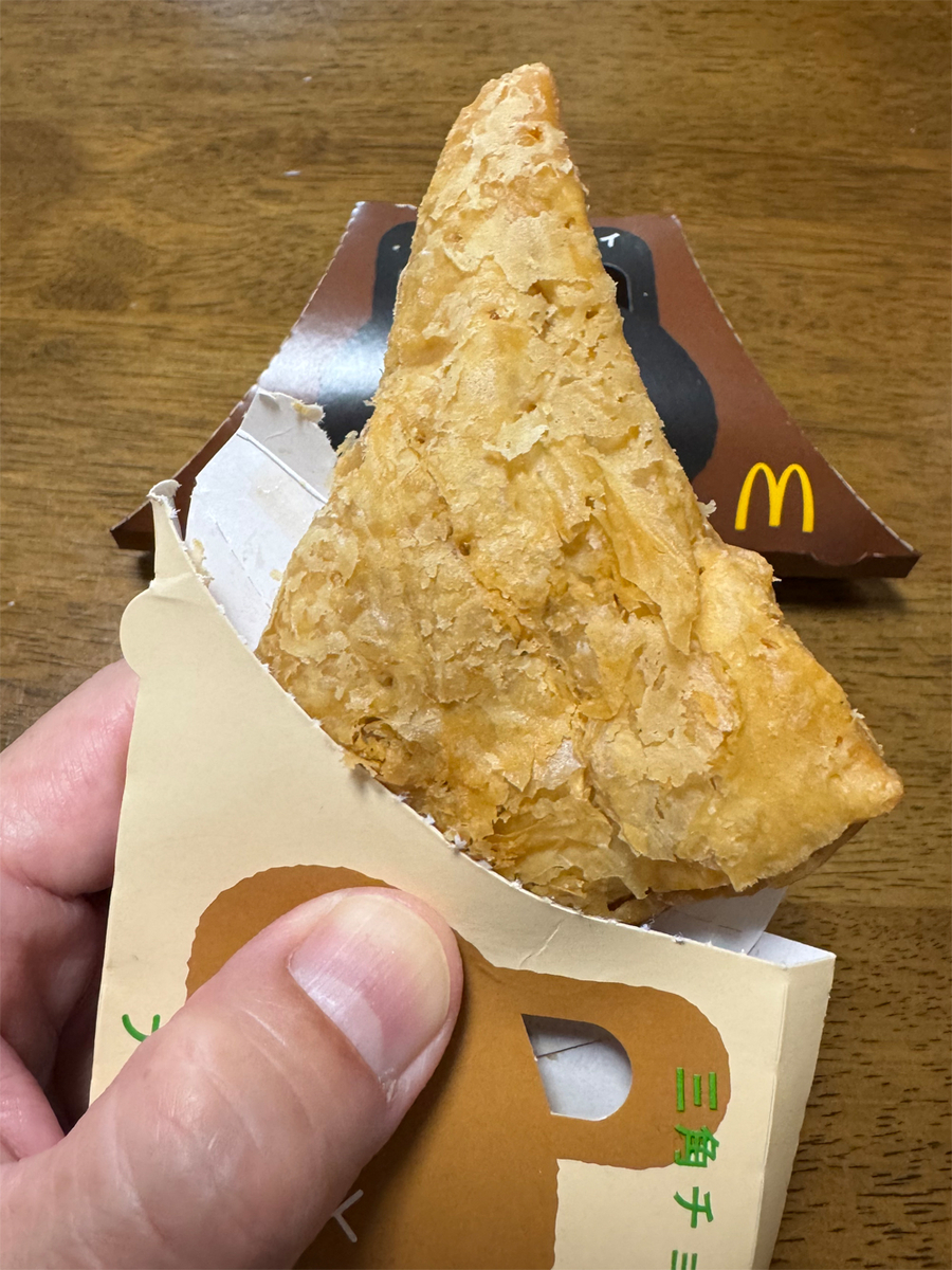 三角チョコパイティラミス