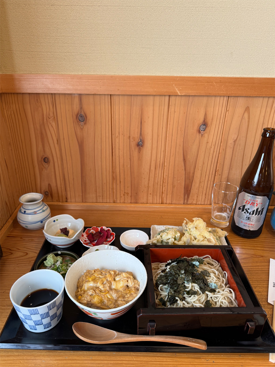 ざるそば定食