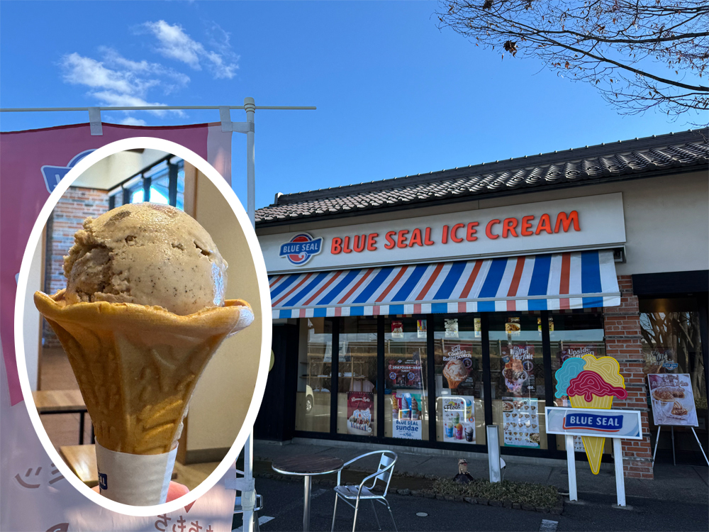 琉球紅茶わらび餅のアイスクリーム
