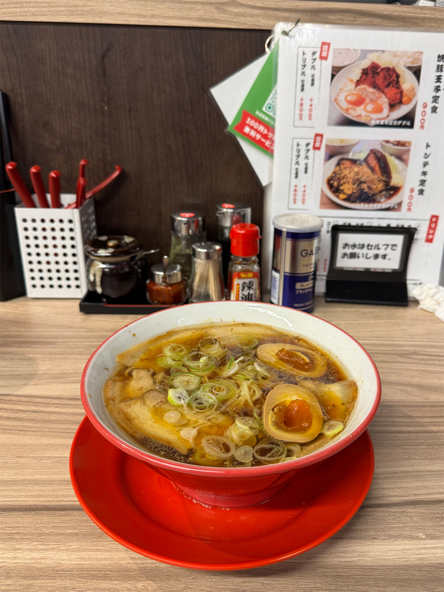 醤油焼豚ラーメン