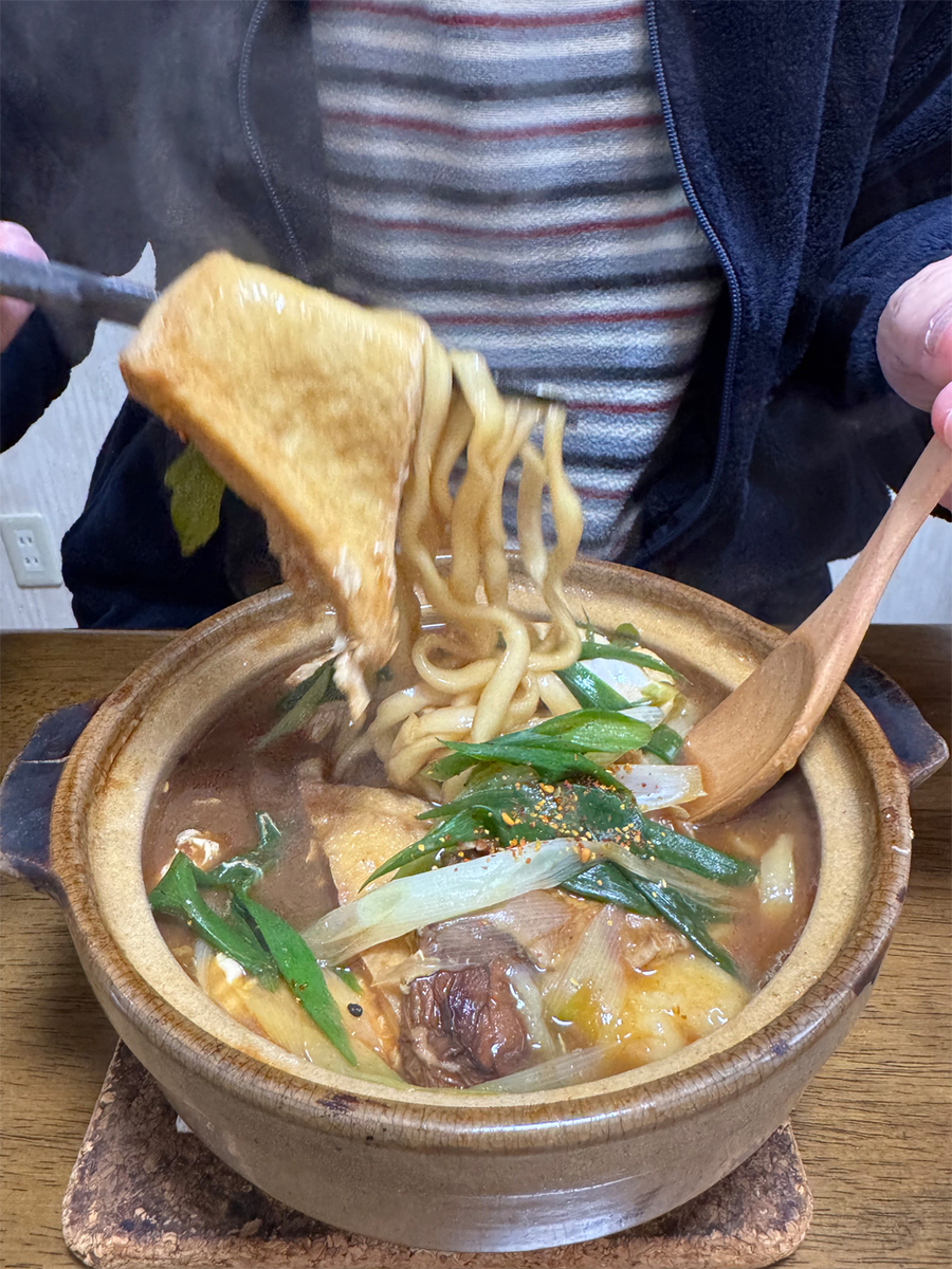 味噌煮込みうどん