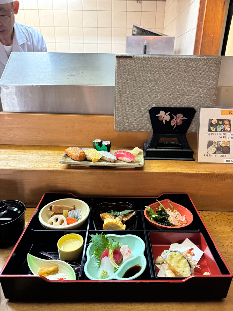 松花堂ランチ（寿司）