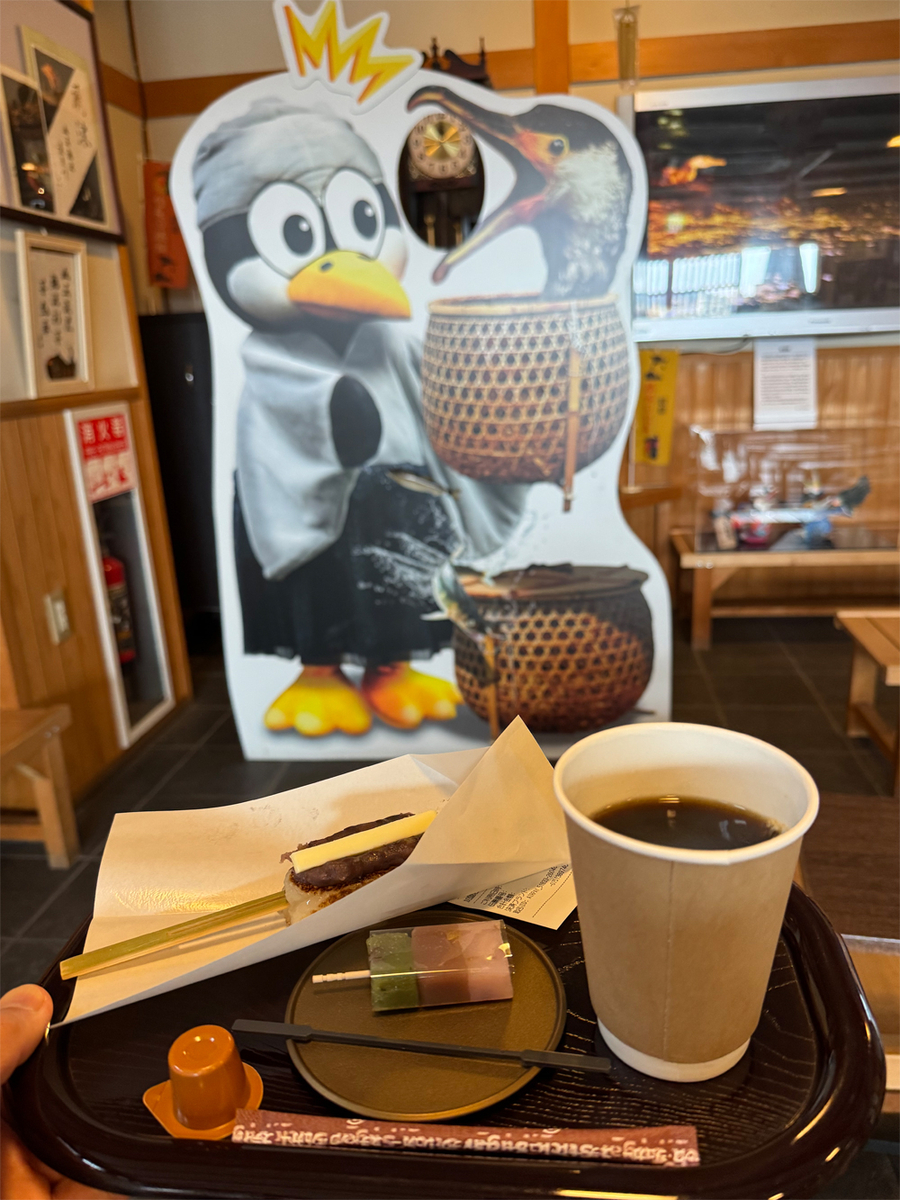 あんバターバージョンの焼きういろ