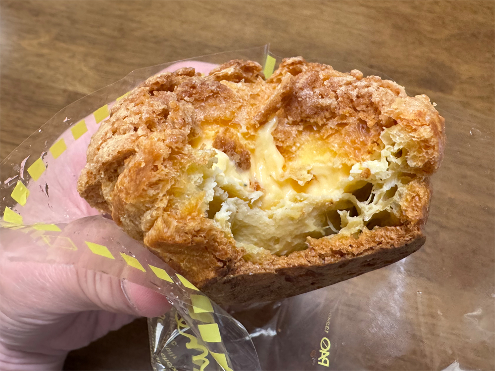 菊ヴェのシュークリーム