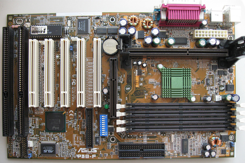 マザーボード（P2B-F） Celeron300AとAsus P2B-F/P3B-F - 別館PCチラシの裏日記帳 第2章