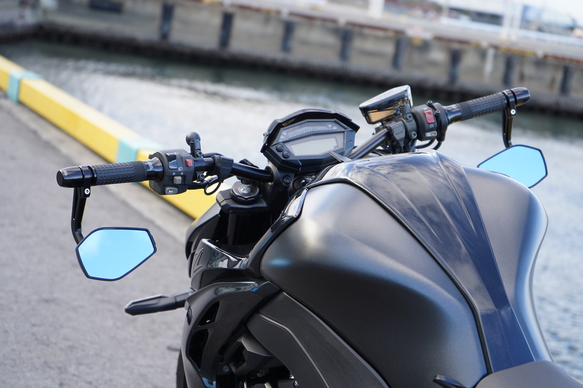 カスタム】カワサキ Z1000(2018)にABMストリートバー0230バー