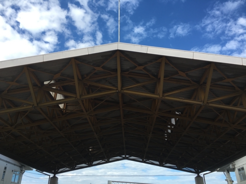 しらこばと水上公園　入り口アーケード