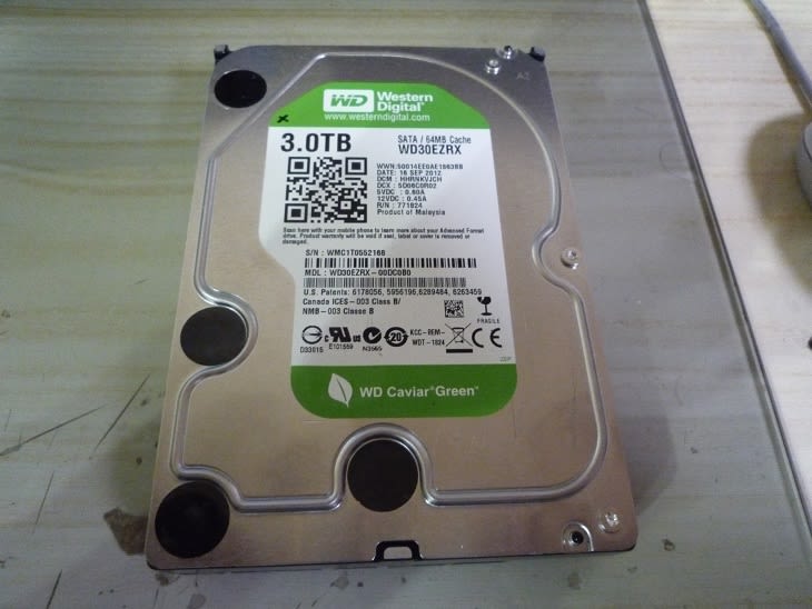 Windows Home Server 2011 に使用していたHDD 認識されなくなり