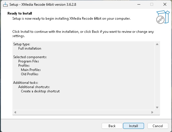 XMedia Recode 3.6.2.8 がリリースされました。 - 私のPC自作部屋