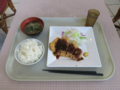 三元豚のとんかつ定食