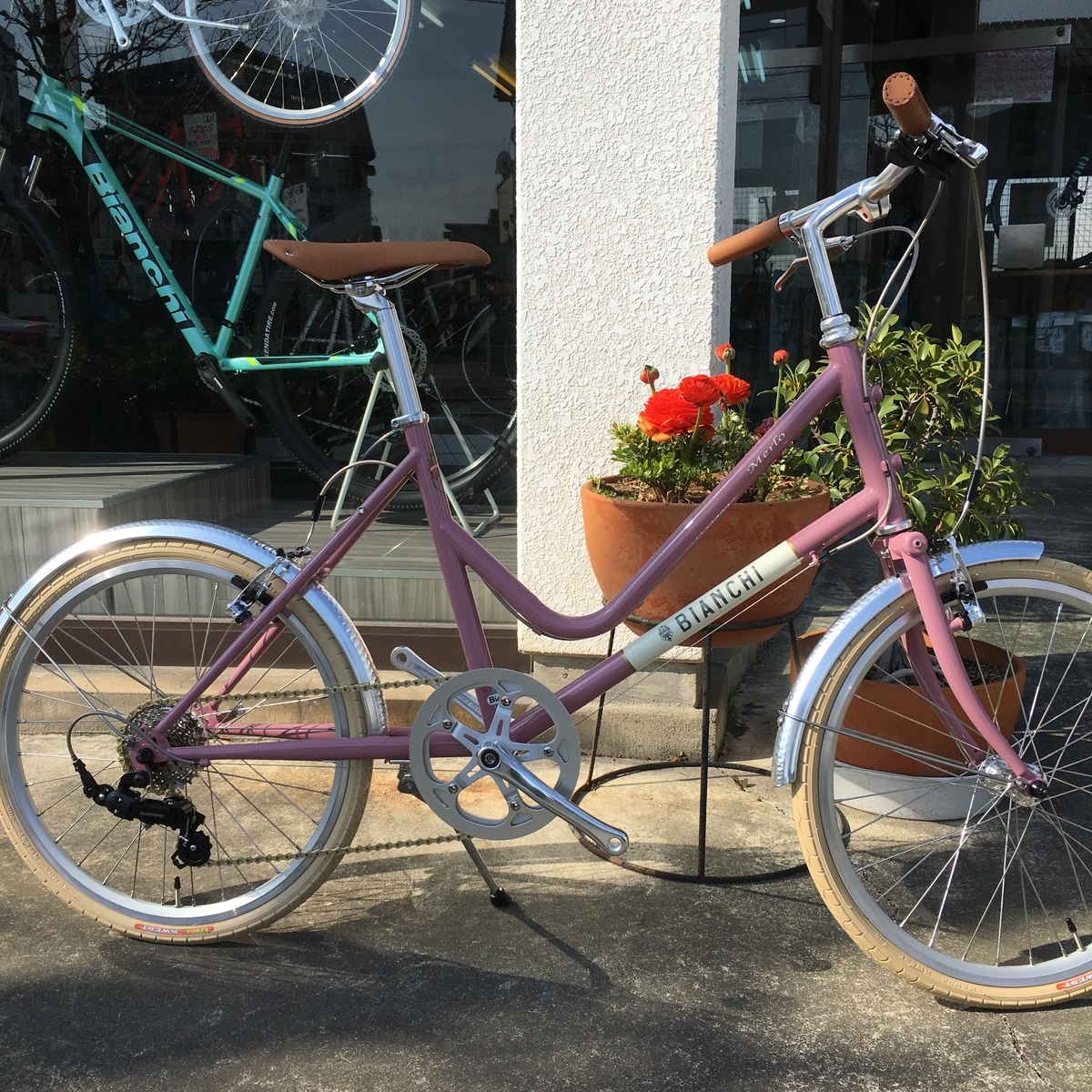 この春からルンルンと通勤したい貴女に。Bianchi Minivelo7改