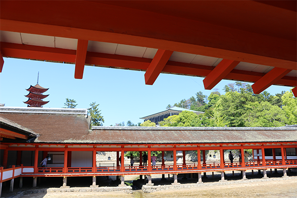 厳島神社 回廊
