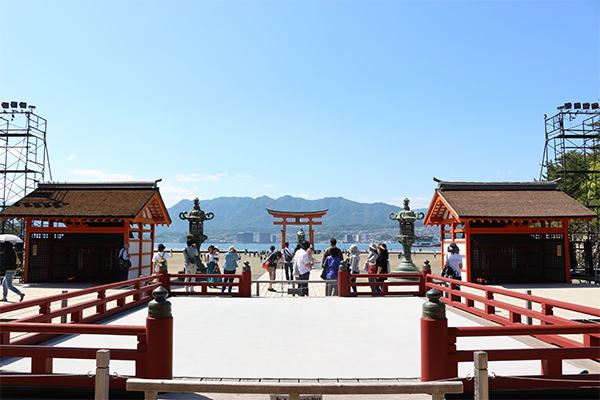 厳島神社 高舞台